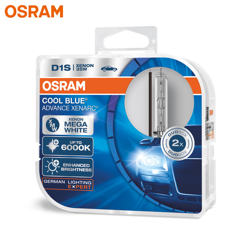 Suppose visa for example Osram XENARC Cool Blue Advance D1S 35W Xenon HID Headlight Bulb 6000K,2 Pack