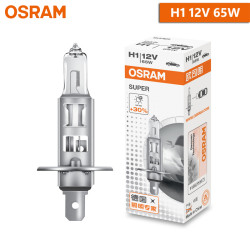 OSRAM 65W 12V H1 P14.5s halogen bulb 62280 SUPER