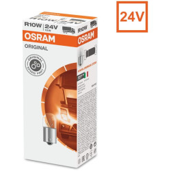 10 Pack Osram 5637 R10W 24V 10W BA15s Classic Automotive Bulb