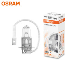 OSRAM Truck H3 24V 100W 62243 PK22s Super Rallye Light Bulb
