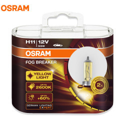 Osram H11 12V 55W 2600K 64211FBR Fog Breaker Fog Lamps Headlight
