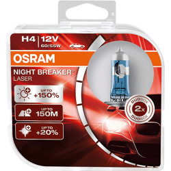 OSRAM NIGHT BREAKER LASER H4 12V 60/55W 64193NL Halogen Lamp