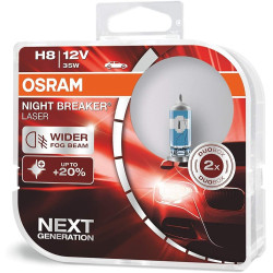 OSRAM NIGHT BREAKER LASER H8 12V 35W 64212NL Halogen Bulb