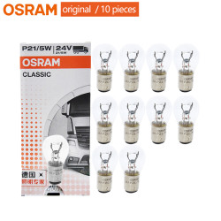 OSRAM P21/5W 7537 24V BAY15d Truck Reverse Brake Light Bulb 10 Pack