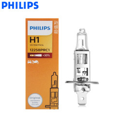 Philips H1 12V 55W P14.5s Premium Vision Car Headlight Bulb Halogen 12258PRC1