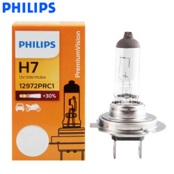 Philips H7 12V 55W PX26d PremiumVision Car Headlight Bulb Halogen 12972PRC1