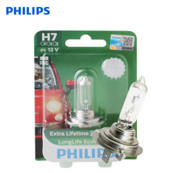 Philips Longlife Ecovision H7 12V 55W Upgrade Car Headlight Bulb 12972LLECOB1