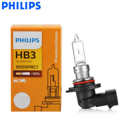 Philips HB3 9005 12V 65W P20d Premium Vision Car Headlight Bulb Halogen