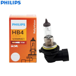 Philips Rally Vision HB4 9006 12V 70W Off Road Halogen Headlight Bulb
