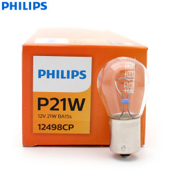 Philips Vision P21W S25 12498CP BA15s 12V 21W Signaling Lamp
