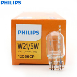 Philips Vision W21/5W T20 7443 12066CP Indicator Bulbs ,10 Pack