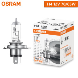 OSRAM 70/65W 12V H4 P43t Halogen Headlight Bulb 62281 Super 