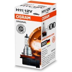 OSRAM H11 12V 55W 64211L+ Long Life Original Line High Performance Halogen Headlight Bulb
