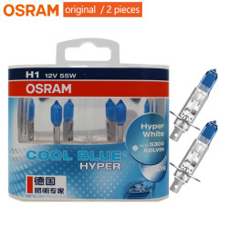 OSRAM Cool Blue Hyper H1 12V 55W 5300K White Halogen Lamp
