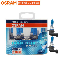 OSRAM Cool Blue Hyper HB3 9005 12V 60W 5300K White Halogen Lamp